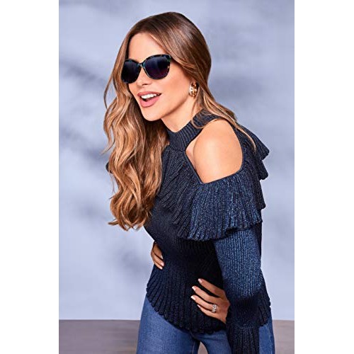 Sofia Vergara x Foster Grant Women's Margarita Full Lens Sunreaders Cat-Eye R...