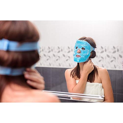 Sofida Cold Hot Gel Face Eye Mask - Reduce Puffy Dark Circles Bags Under Eyes...