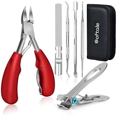 Podiatrist Toenail Clippers, Professional Thick Toenail Clippers for Thick & ...