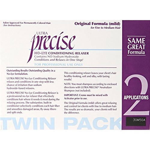 Softsheen Carson Precise No-Lye Original Relaxer Twin Pack