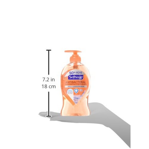 Softsoap Antibacterial Liquid Hand Soap, Crisp Clean - 11.25 Fluid Ounces (6 ...
