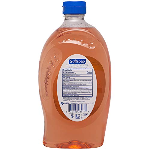 Softsoap Antibacterial Liquid Hand Soap Refill, Crisp Clean - 32 Fluid Ounce