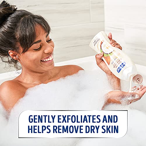 Softsoap Exfoliating Body Wash, Coconut Butter Scrub - 20 Fluid Ounce