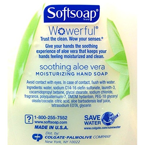 Softsoap Hand Soap Soothing Aloe Vera Moisturizing Hand Soap Refill 64 Fl Oz ...