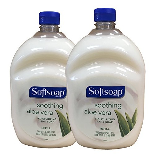 Softsoap Hand Soap Soothing Aloe Vera Moisturizing Hand Soap Refill 64 Fl Oz ...