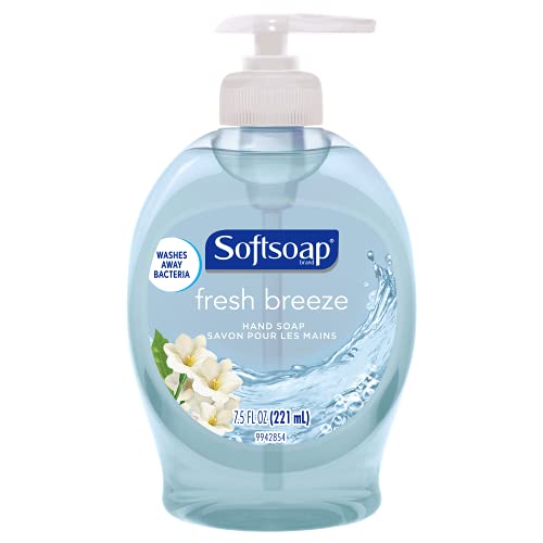 Softsoap Liquid Hand Soap, Fresh Breeze - 7.5 Fluid Ounce (Pack of 6)