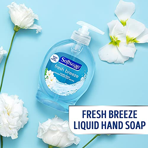 Softsoap Liquid Hand Soap, Fresh Breeze - 7.5 Fluid Ounce (Pack of 6)