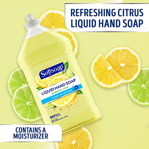 Softsoap Liquid Hand Soap Refill, Refreshing Citrus with Lemon Scent - 32 Flu...