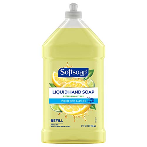 Softsoap Liquid Hand Soap Refill, Refreshing Citrus with Lemon Scent - 32 Flu...