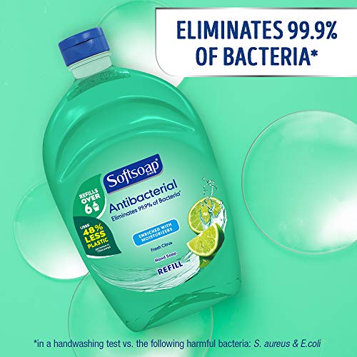 Softsoap - US05266A SOFTSOAP Antibacterial Liquid Hand Soap Refill, Fresh Cit...