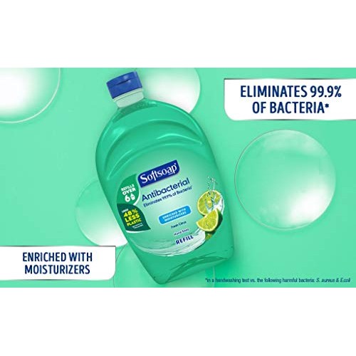 Softsoap - US05266A SOFTSOAP Antibacterial Liquid Hand Soap Refill, Fresh Cit...