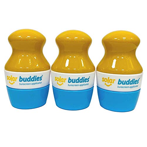Solar Buddies Refillable Roll On Sponge Applicator For Kids, Adults, Families...