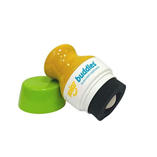 Solar Buddies Refillable Roll On Sunscreen Suncream Lotion Pack Sponge Applic...