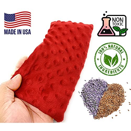 Lavender Eye Pillow- Weighted Sleeping Mask Eye Pillows For Yoga, Stress, Rel...