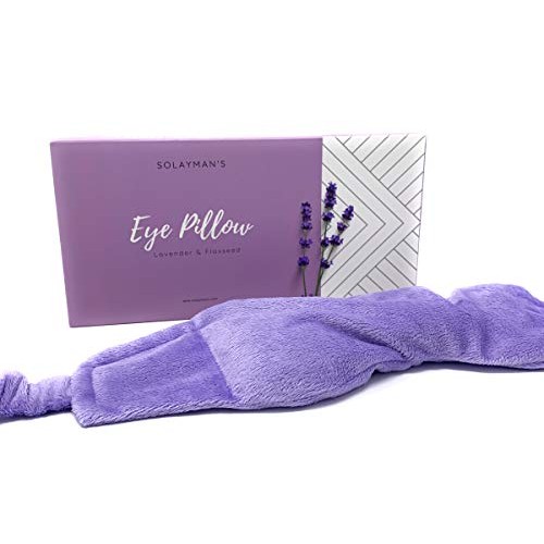 Weighted Lavender Eye Mask for Sleeping, Yoga, Dry Eyes, Headache, Migraine R...
