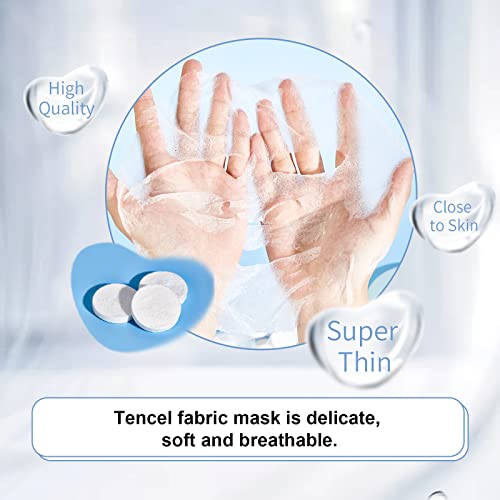 100 disposable DIY makeup mask, skin care packaging mask, with a mask bowl.