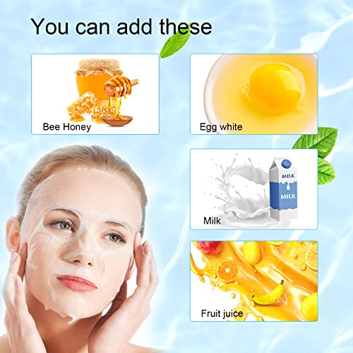 100 disposable DIY makeup mask, skin care packaging mask, with a mask bowl.
