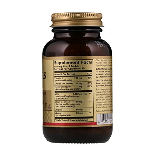 Solgar. Skin. Hair & Nails. 60 Tabs (3 Pack)