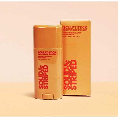 Solid & Striped The Sculpt Stick Everywhere Bronzer - Moisturizing Jelly Balm...