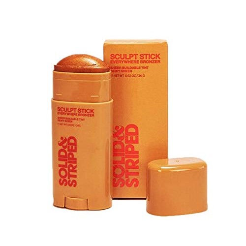 Solid & Striped The Sculpt Stick Everywhere Bronzer - Moisturizing Jelly Balm...