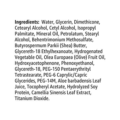 Amazon Brand - Solimo 2-In-1 Shave Cream, Fragrance Free, 6 Fl. Oz. (Pack Of 2)