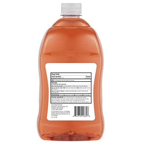 Amazon Brand - Solimo Antibacterial Liquid Hand Soap Refill, Light Moisturizi...