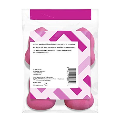 Amazon Brand - Solimo Large Blending Sponge 4-pack