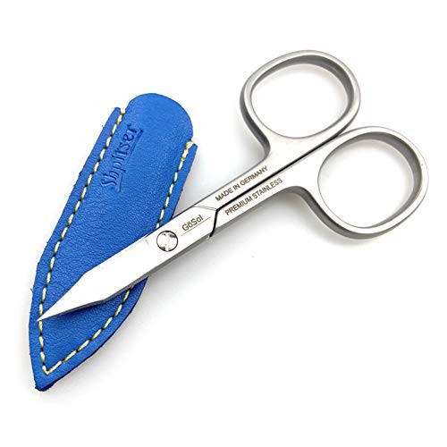 Professional Premium Stainless Steel Combination Nail and Cuticle Scissors Ma...