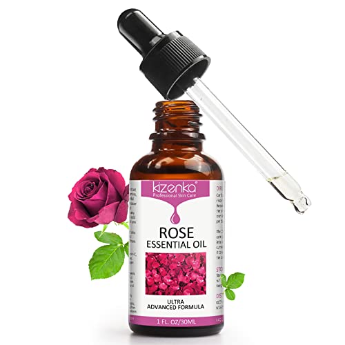 Rose Essential Oil, Face Rose Oil, Moisturizer Rose Oil, Anti Ageing & Anti W...