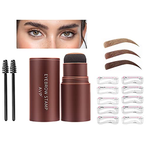 Eyebrow Stamp Stencil kit, brow Stamp, brow Stamp and Shaping kit, Eyebrow St...