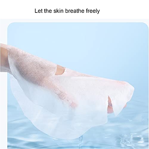 500pcs Compressed Disposable Facial Mask, DIY Pure Cotton Facial Mask Sheet P...