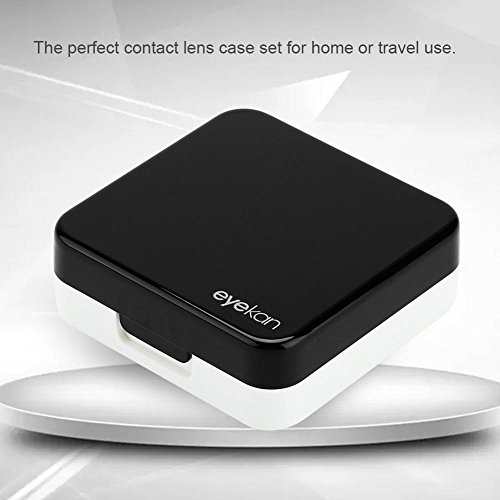Contact Lens Case, Mini Portable Travel Contact Lens Box Set Myopia Eye Care ...