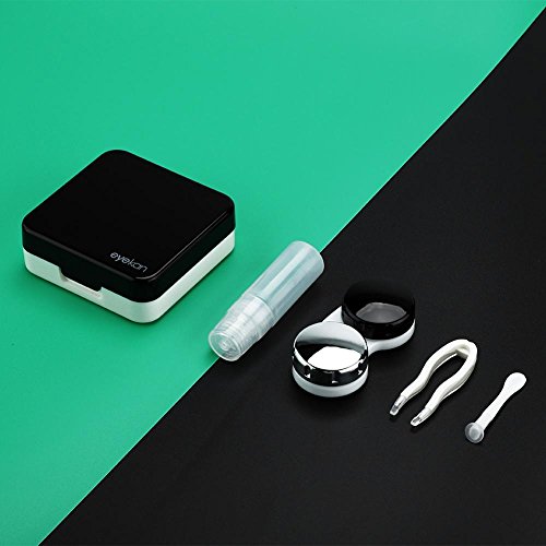 Contact Lens Case, Mini Portable Travel Contact Lens Box Set Myopia Eye Care ...