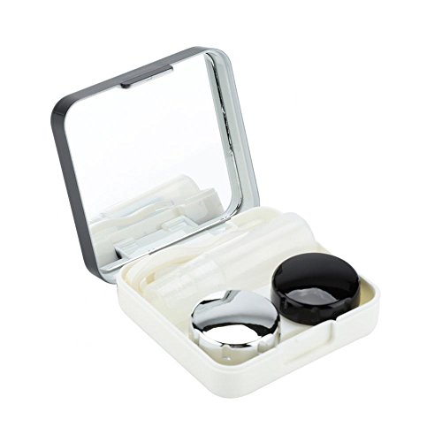 Contact Lens Case, Mini Portable Travel Contact Lens Box Set Myopia Eye Care ...