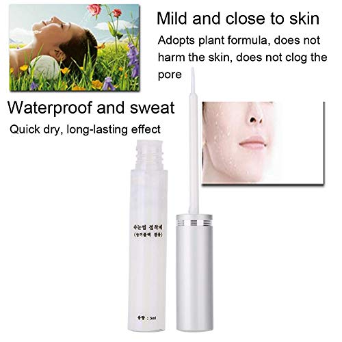 Double Eyelid Pen Glue, with Y-shaped Fork Natural Long Lasting Invisible Fal...