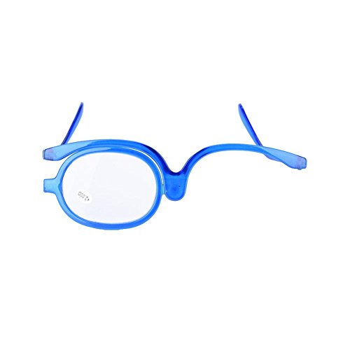 Magnifying Make up Eyeglasses, Magnify Eye Makeup Glasses Single Lens Rotatin...