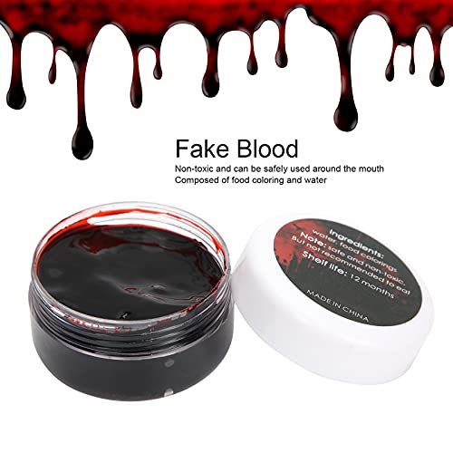 Makeup Pigment, Party Realistic Pigment for Costumed Fake Stage Wound Scar, E...