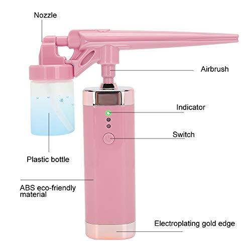 Oxygen Injection Airbrush, 50ml Water Sprayer Portable Oxygen Injection Gun S...