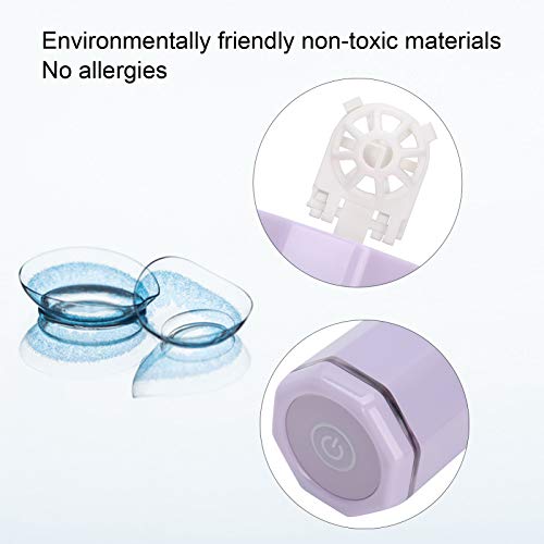 Portable Contact Lens Cleaner Automatic Cleaning Machine with USB Charging Ca...