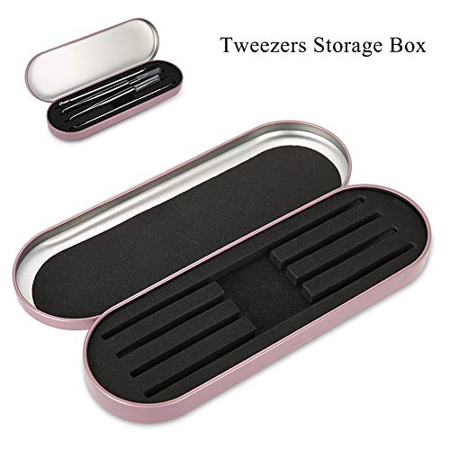 Professional Storage Box for Eyelash Extension Tweezers Organizer Case Eyelas...
