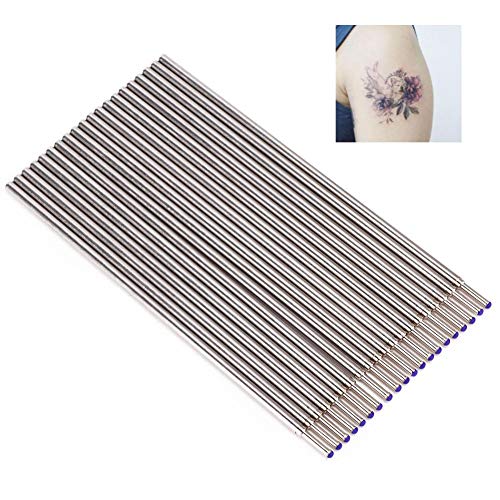 Temporary Tattoo Marker, 20pcs/Box Tattoo Skin Marker Pen Cores Tattoo Markin...