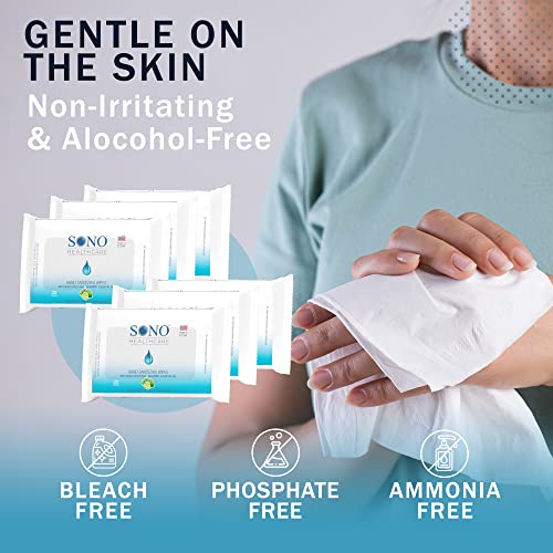 SONO Healthcare - Hand Sanitizing Wipes, Alcohol-Free Travel Size Wipes with ...