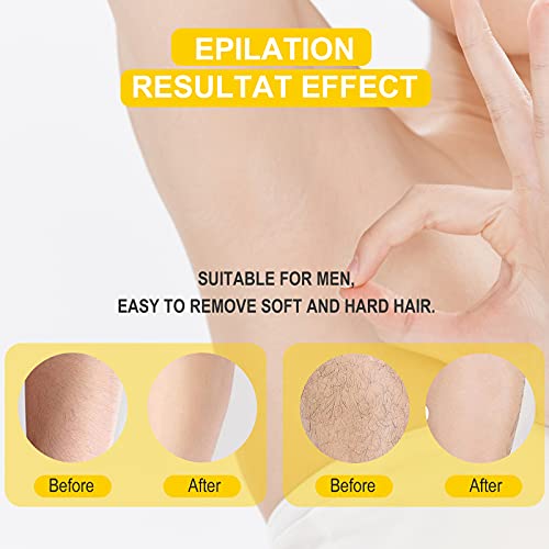 Lemon Flavor Hair Removal Cream for Women and Men, Painless Non-Irritat for S...