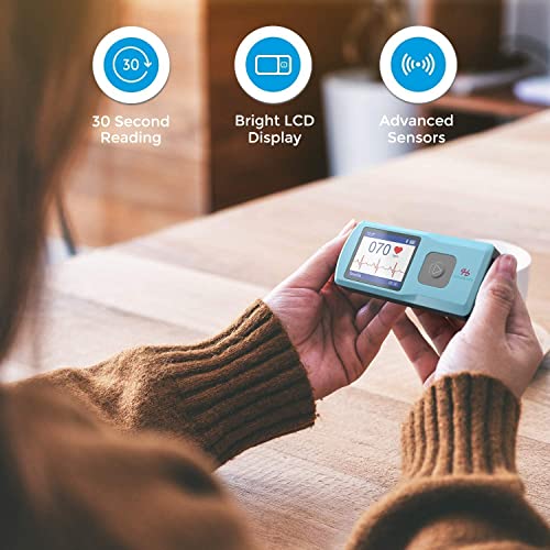 SonoHealth Portable EKG Heart Rate Monitor | Wireless Handheld Home ECG Cardi...