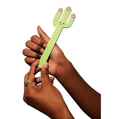 Cute Girl Cactus Nail Files 4pcs/lot Double-Sided Nail File Emery Board Set 4