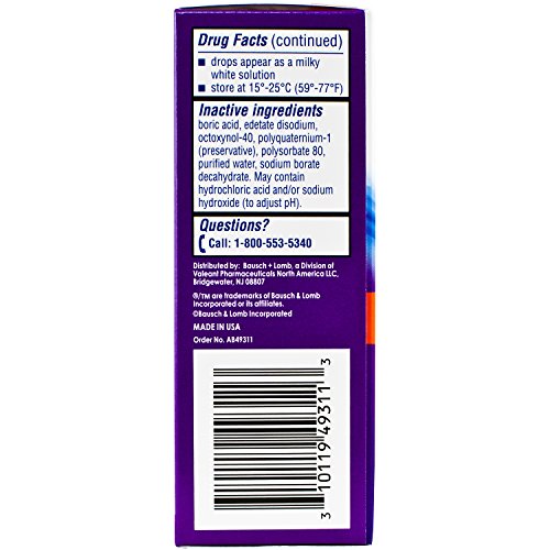 Bausch + Lomb Soothe XP Lubricant Eye Drops, Xtra Protection Formula, 0.5 Oun...