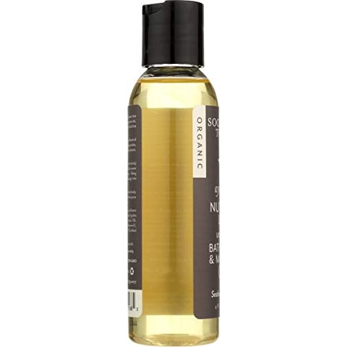 Soothing Touch Ayurveda Organic Bath, Body & Massage Oil, Nut Free Lite Unsce...