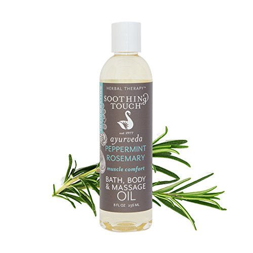 Soothing Touch Bath, Body & Massage Oils 8 Oz. Peppermint Rosemary - (311417-08)