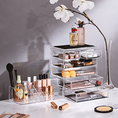 Sorbus Cosmetic Makeup and Jewelry Storage Case Display - Spacious Design - G...
