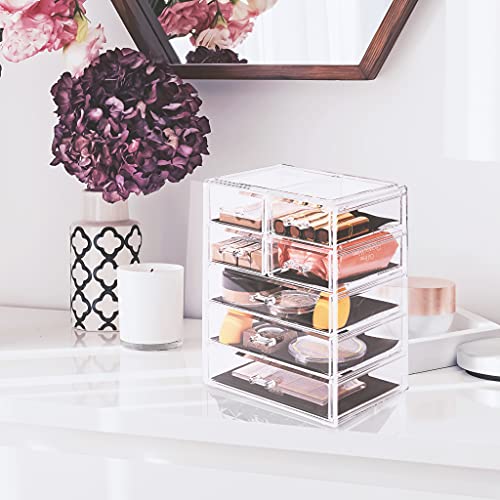 Sorbus Cosmetics Makeup and Jewelry Big Storage Case Display - Stylish Vanity...